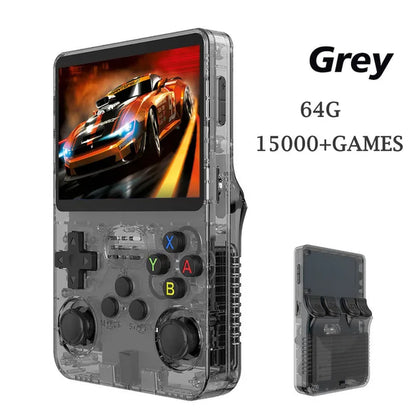 Handheld Game Console 3.5 Inch IPS Screen Retro Game Console Linux System Screen Portable Pocket Video Player